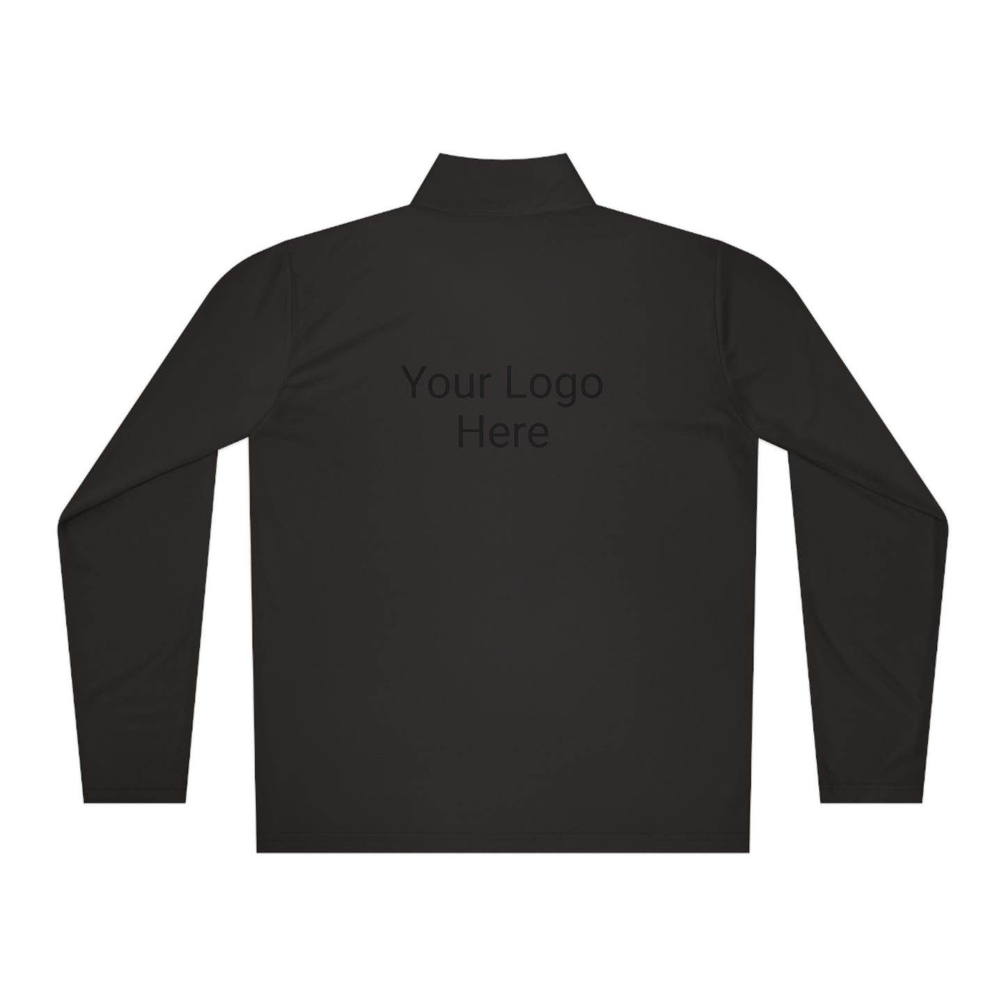 Custom Quarter-Zip Pullover Front and back Unisex Team Sports And Fans