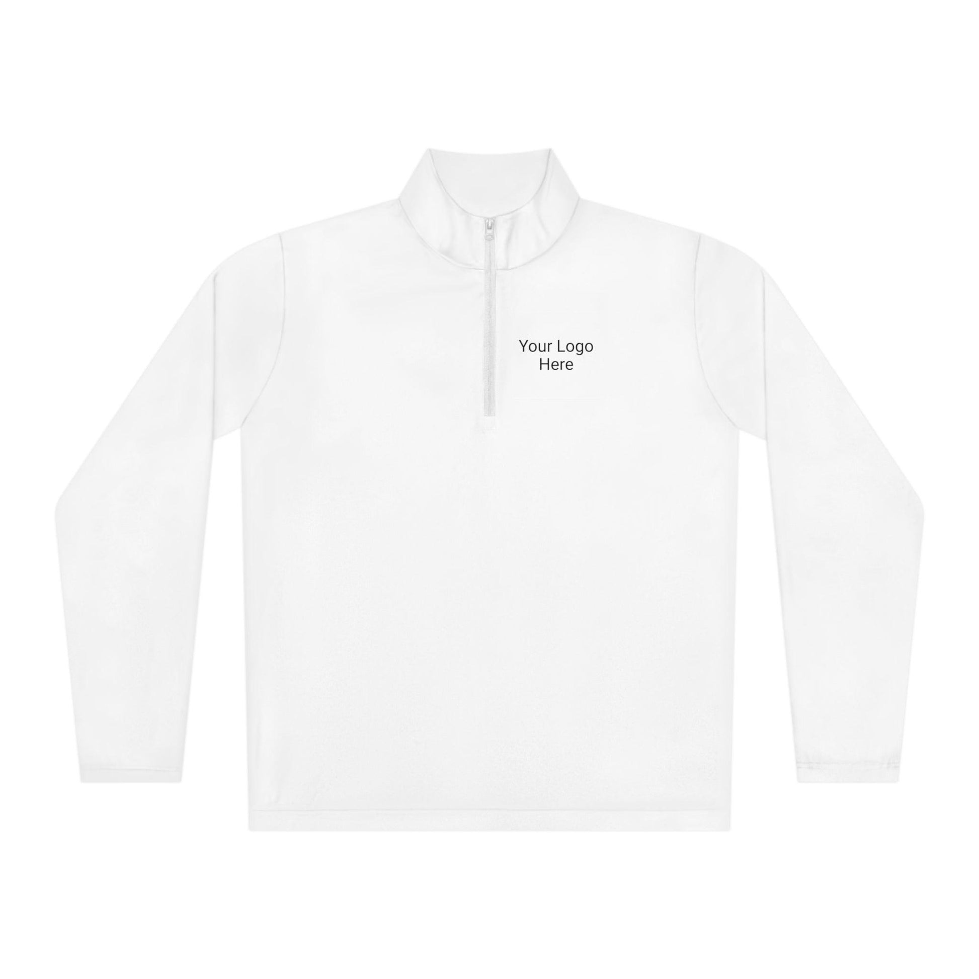 Custom Quarter-Zip Pullover Front and back Unisex Team Sports And Fans