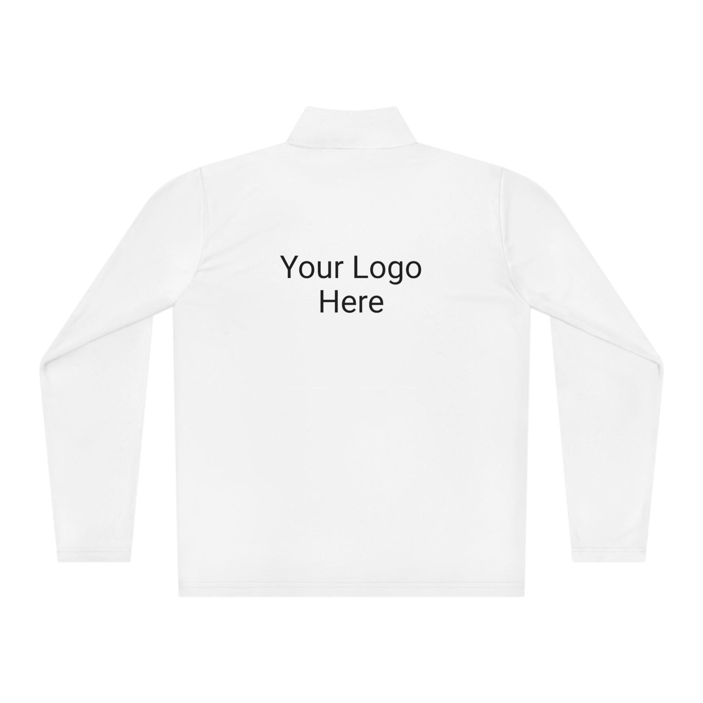 Custom Quarter-Zip Pullover Front and back Unisex Team Sports And Fans