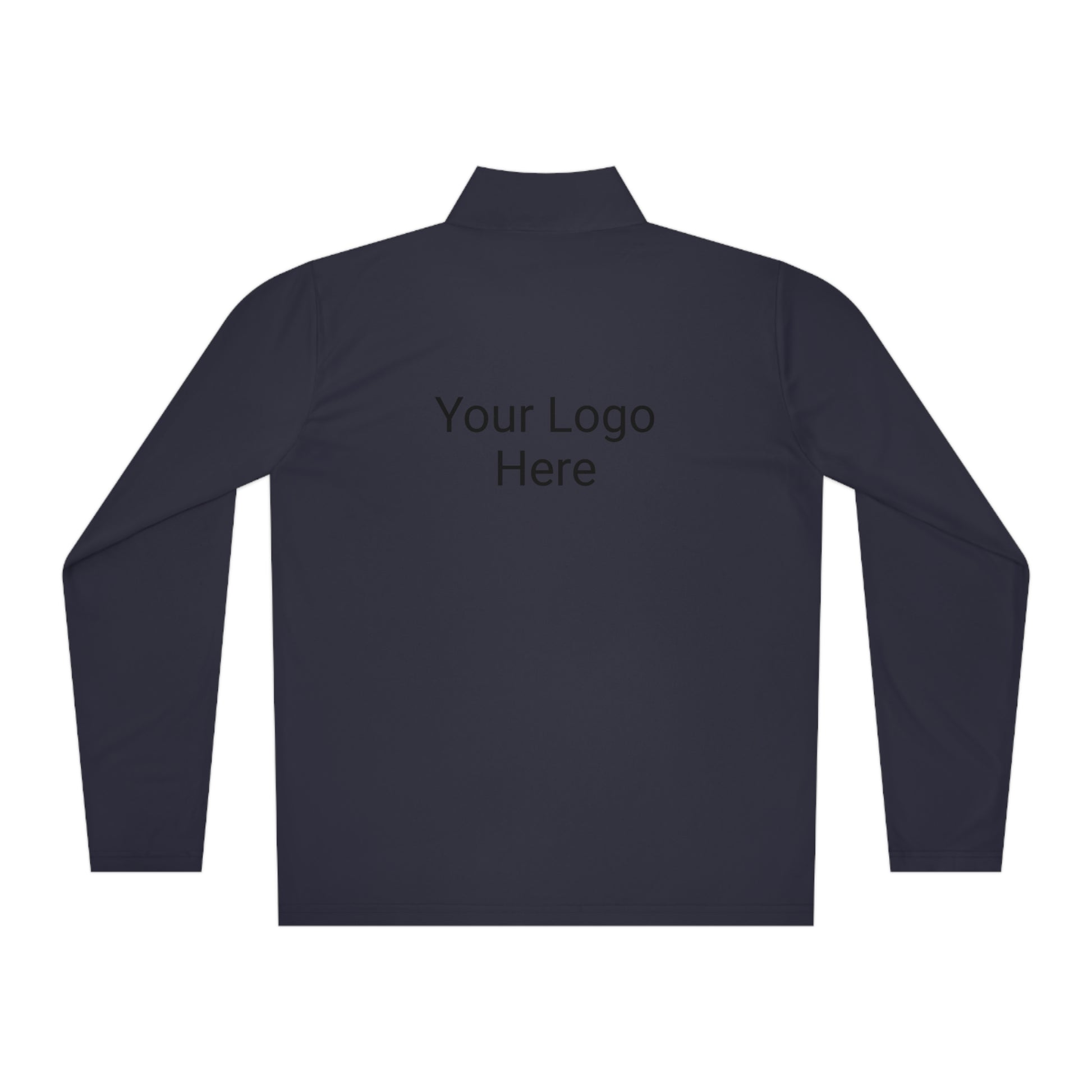 Custom Quarter-Zip Pullover Front and back Unisex Team Sports And Fans