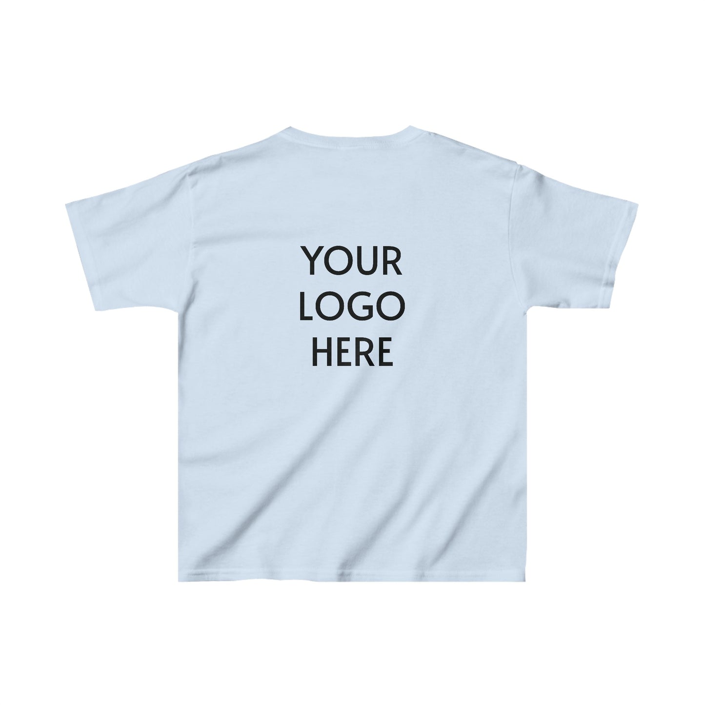 Kids Heavy Cotton™ Tee - Customizable Front and Back