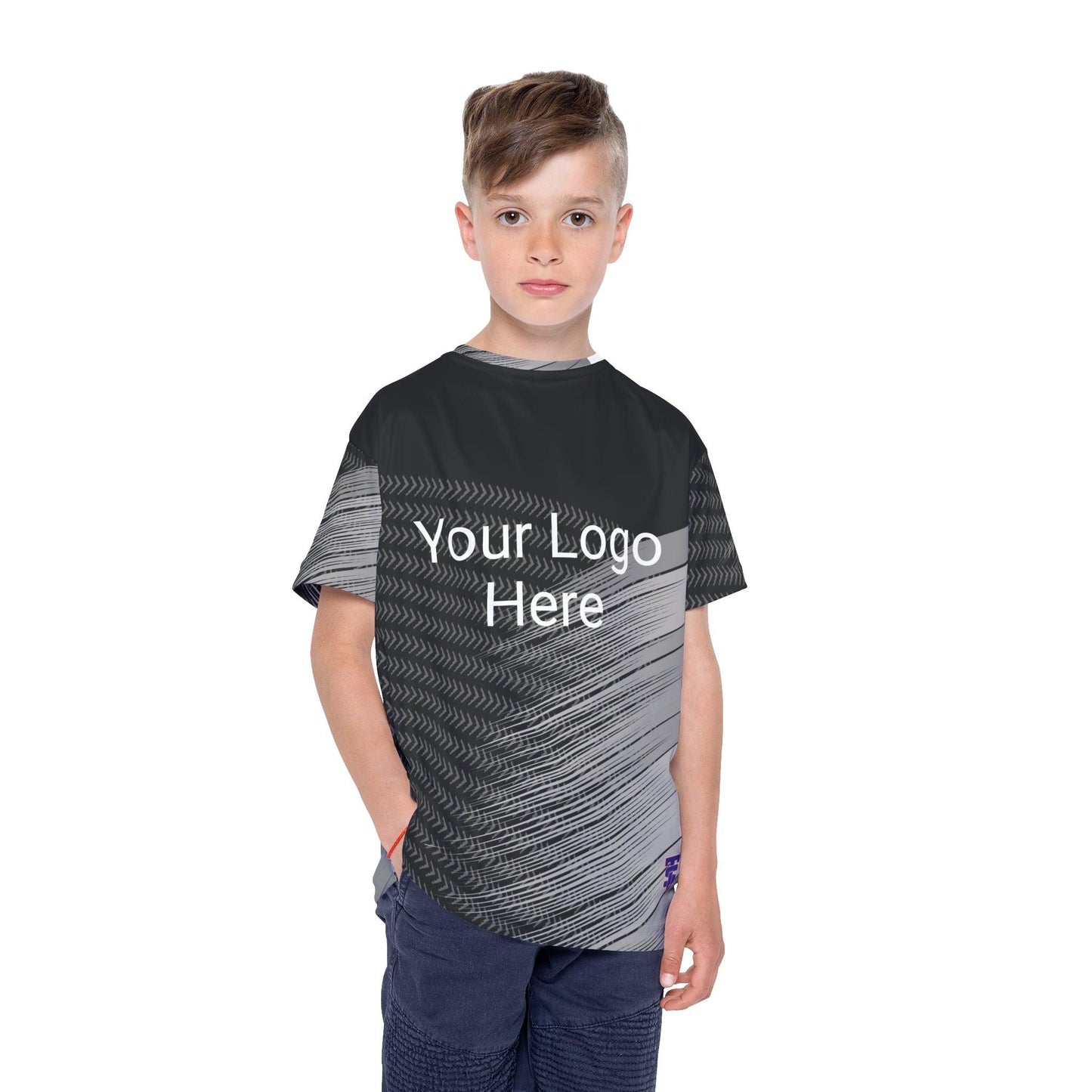 Custom Full Sublimation Kids Sports Jersey (AOP) Team Sports And Fans
