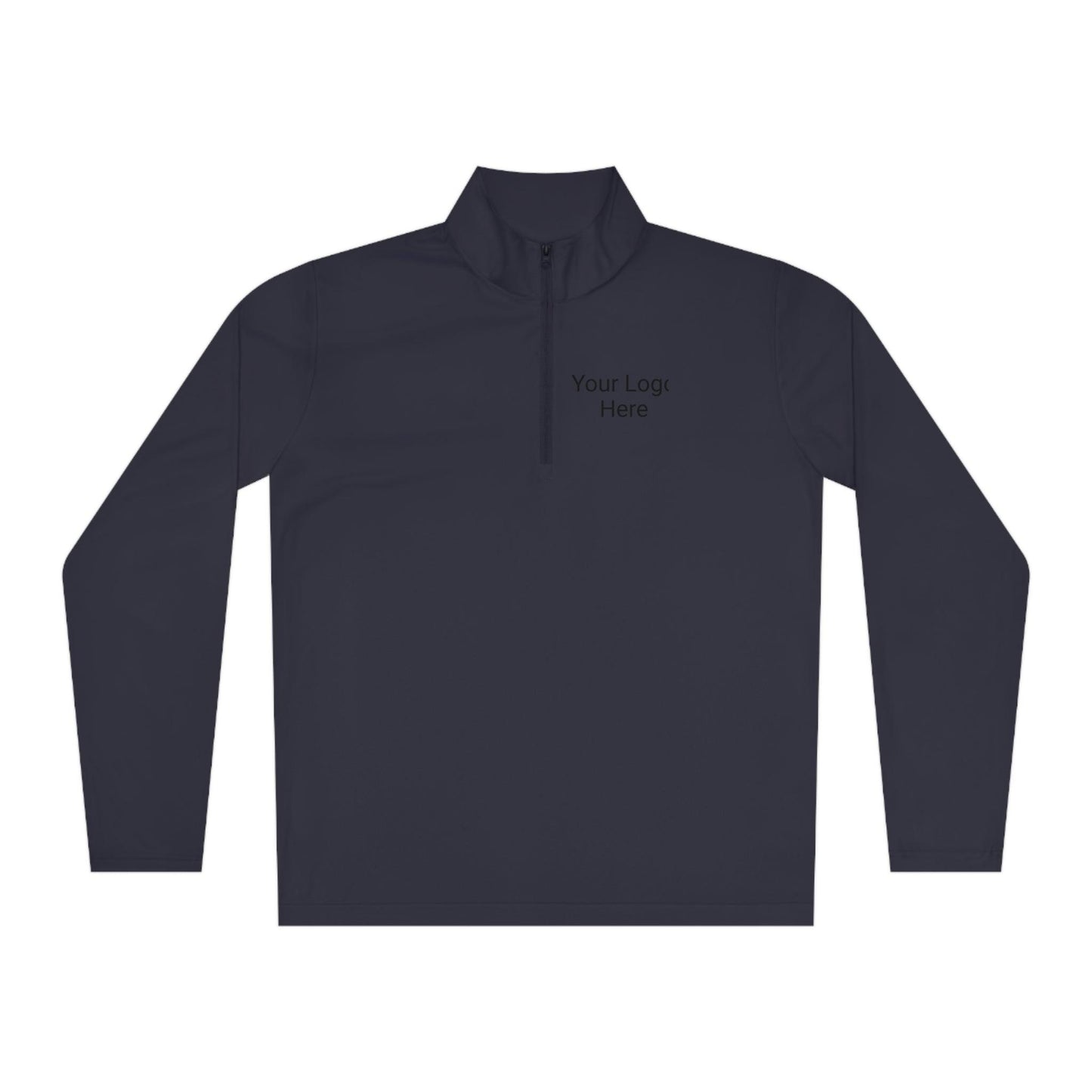 Custom Front Only Unisex Quarter-Zip Pullover Team Sports And Fans