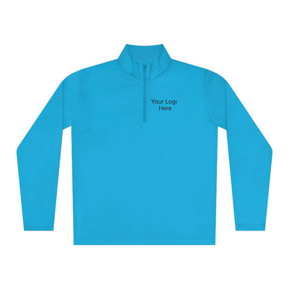 Custom Front Only Unisex Quarter-Zip Pullover Team Sports And Fans