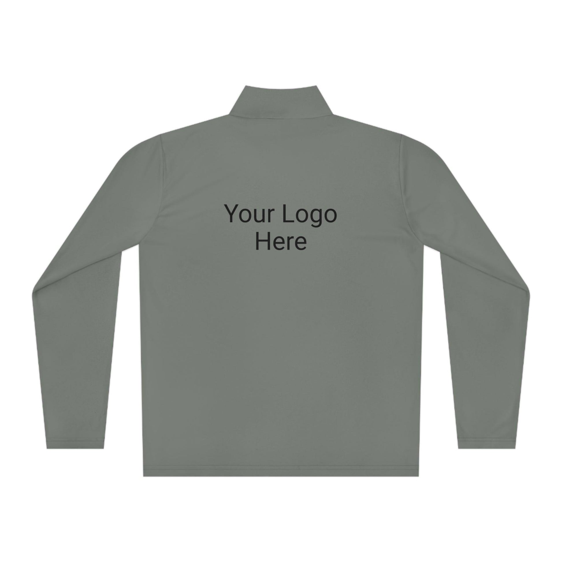 Custom Quarter-Zip Pullover Front and back Unisex Team Sports And Fans