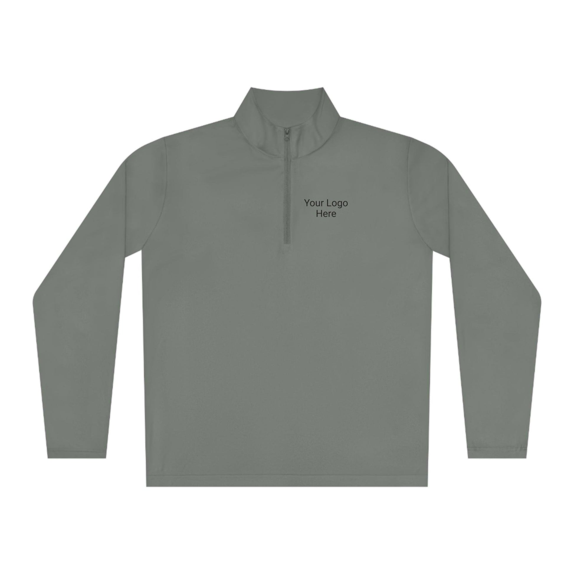 Custom Quarter-Zip Pullover Front and back Unisex Team Sports And Fans