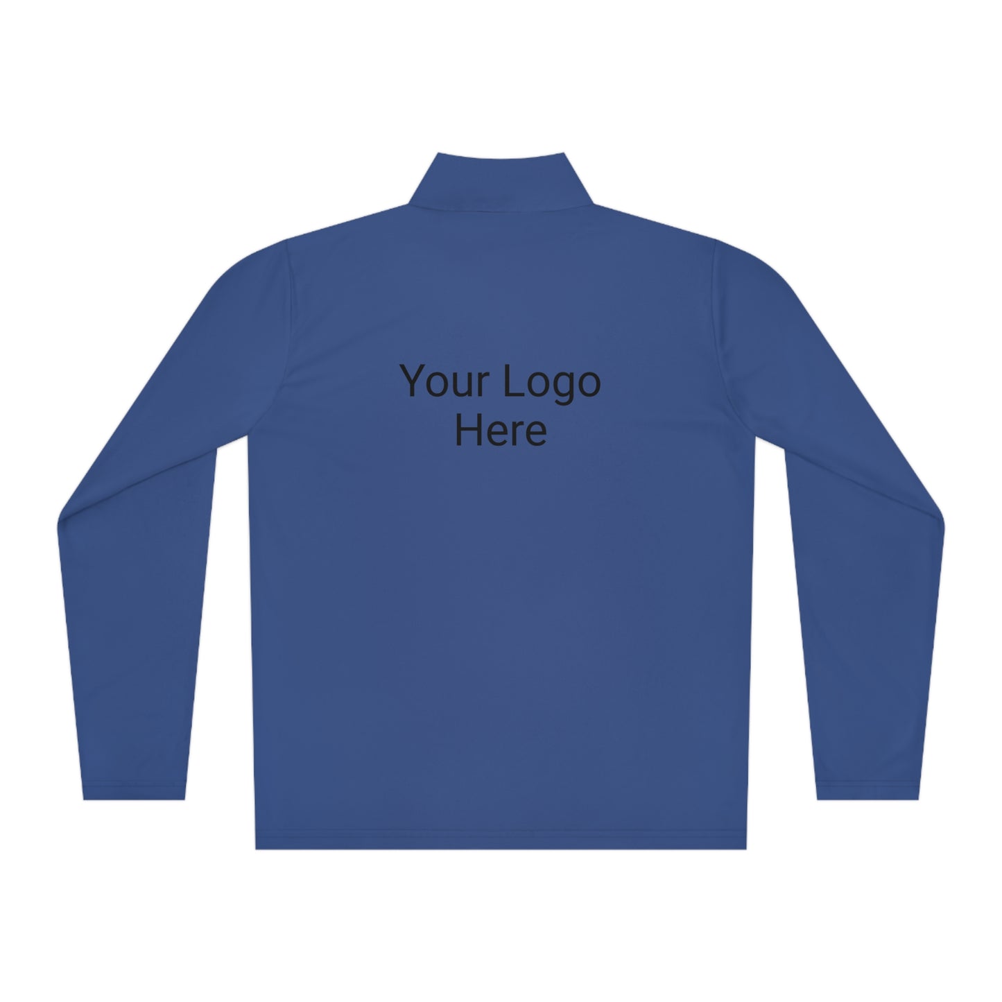 Custom Quarter-Zip Pullover Front and back Unisex Team Sports And Fans