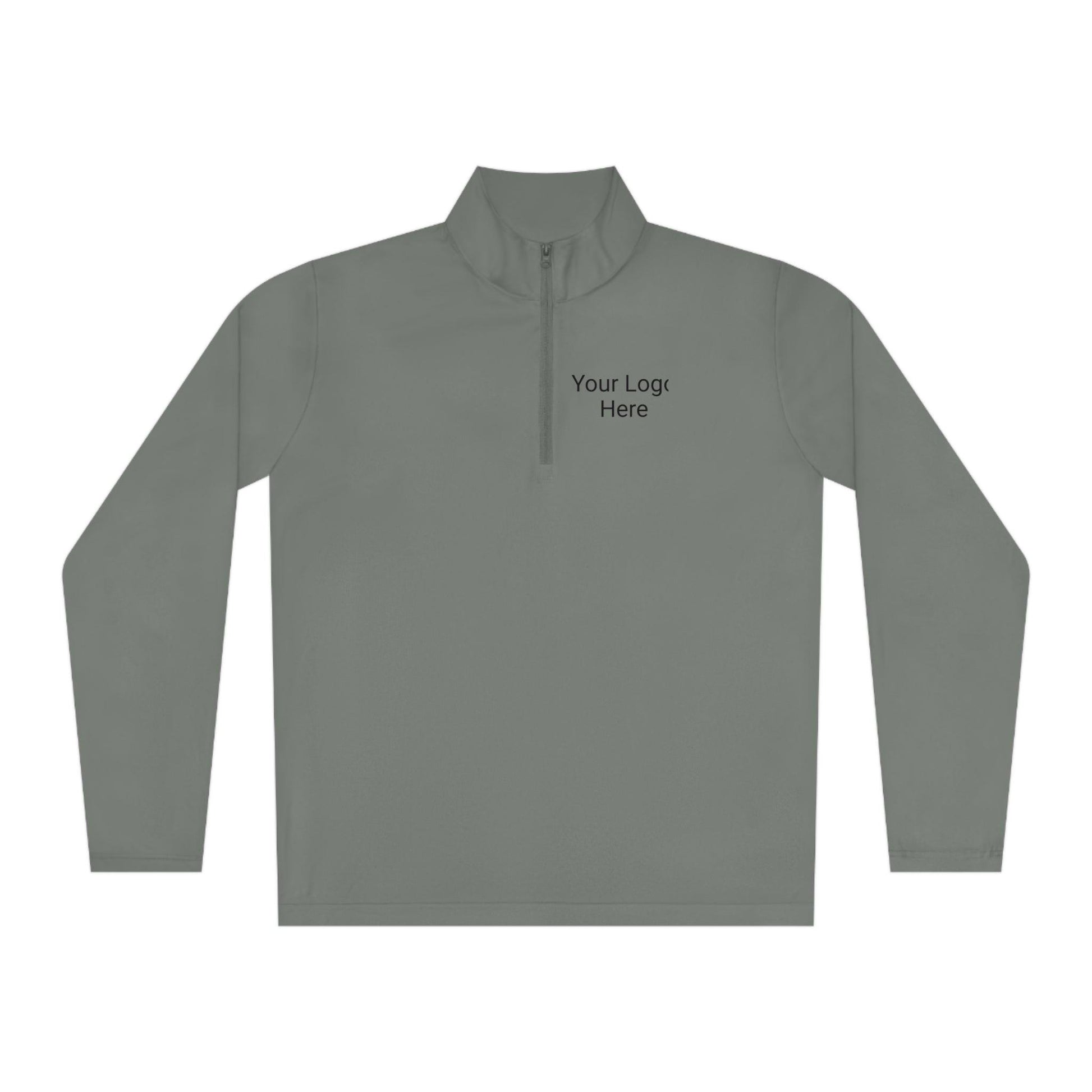 Custom Front Only Unisex Quarter-Zip Pullover Team Sports And Fans