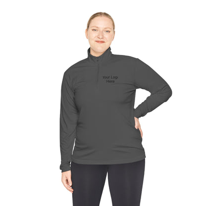 Custom Front Only Unisex Quarter-Zip Pullover Team Sports And Fans