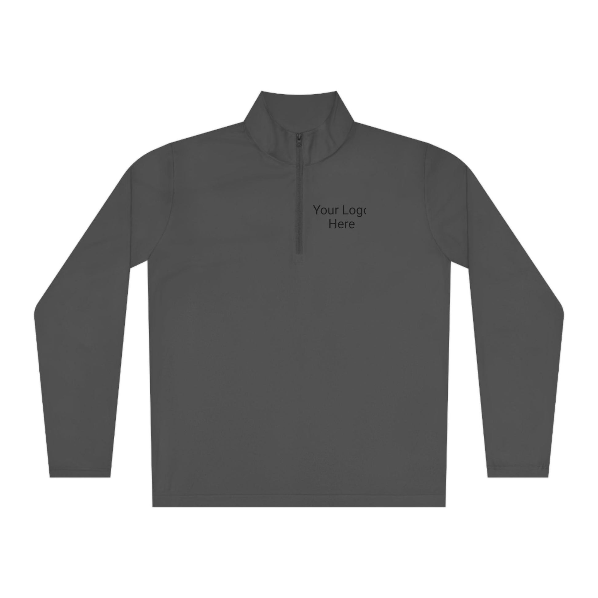 Custom Front Only Unisex Quarter-Zip Pullover Team Sports And Fans