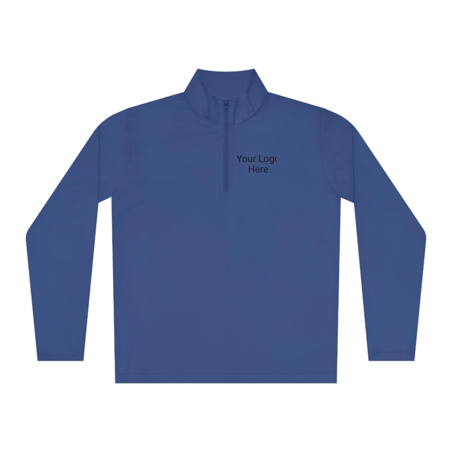 Custom Front Only Unisex Quarter-Zip Pullover Team Sports And Fans